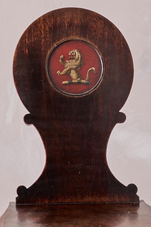 18th century Georgian shield back side chair