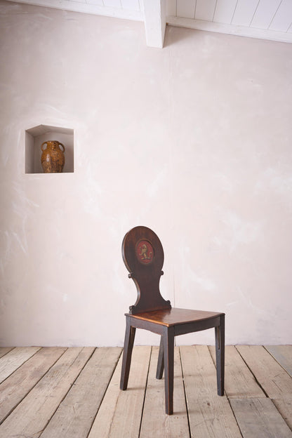 18th century Georgian shield back side chair