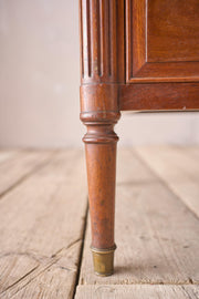 Early 20th century marble topped chest of drawers