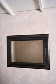 19th century Italian ebonised mirror - No4 - TallBoy Interiors