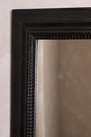 19th century Italian ebonised mirror - No4 - TallBoy Interiors