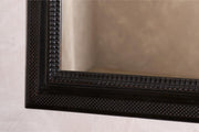 19th century Italian ebonised mirror - No4 - TallBoy Interiors