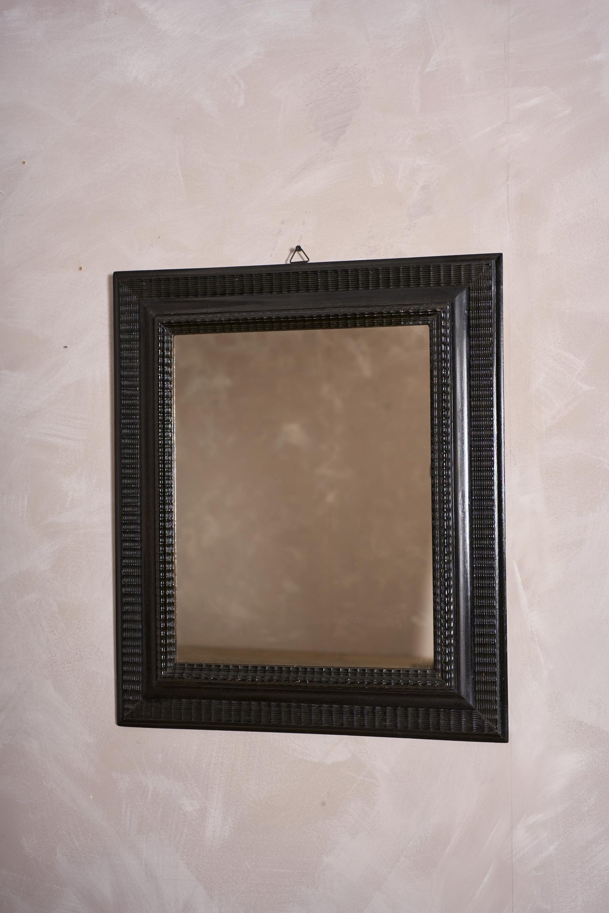 19th century Italian Ebonised mirror - No7 - TallBoy Interiors