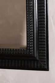 19th century Italian Ebonised mirror - No7 - TallBoy Interiors