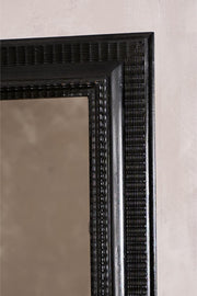 19th century Italian Ebonised mirror - No7 - TallBoy Interiors