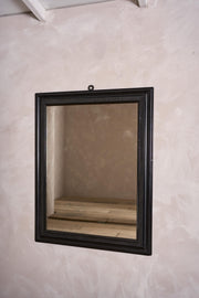 19th century Italian ebonised mirror - No5 - TallBoy Interiors