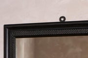 19th century Italian ebonised mirror - No5 - TallBoy Interiors
