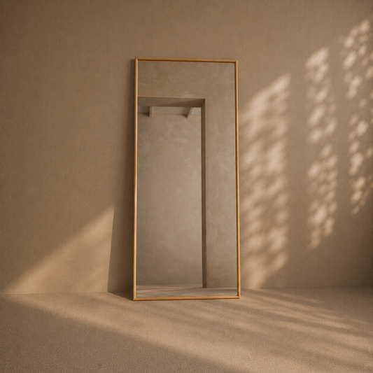 The oak 'Tailors' mirror - TallBoy Interiors