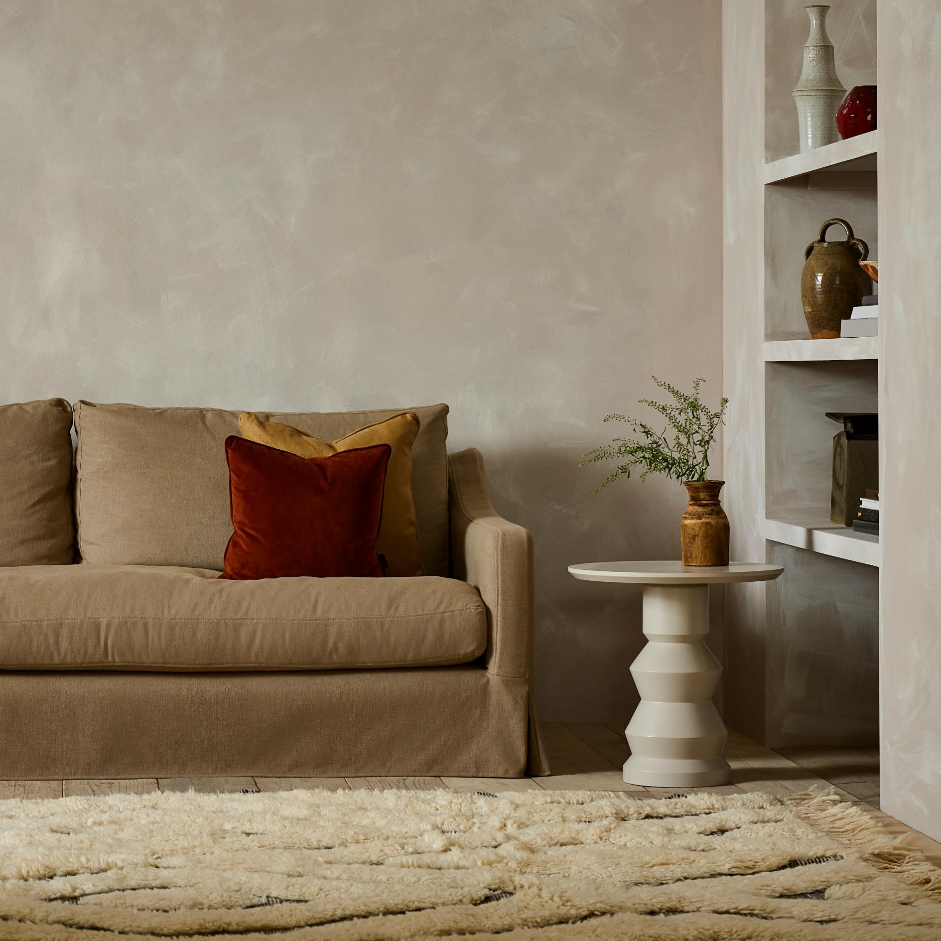 'The Conrad' skirted Bespoke Sofa by TallBoy Interiors - TallBoy Interiors