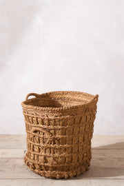 Vintage Spanish woven Olive harvest baskets - 3 available