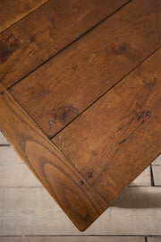 19th century Elm French farmhouse dining table
