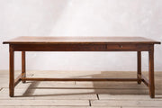 19th century Elm French farmhouse dining table