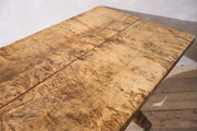 Exceptional 18th century Two plank Walnut dining table - TallBoy Interiors