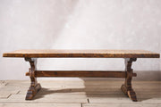 Exceptional 18th century Two plank Walnut dining table - TallBoy Interiors