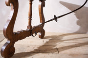 19th century Spanish walnut writing table - TallBoy Interiors