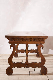 19th century Spanish walnut writing table - TallBoy Interiors