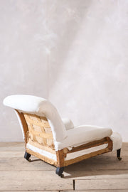 19th century Very deep English country house club chair - TallBoy Interiors