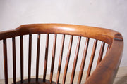 Rare c.1800 Ash & Elm low back Windsor chair - TallBoy Interiors