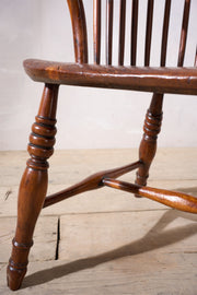 Rare c.1800 Ash & Elm low back Windsor chair - TallBoy Interiors