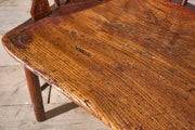18th century Yew wood comb back Windsor chair - TallBoy Interiors