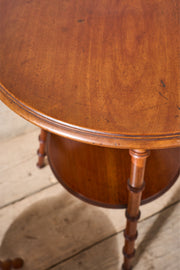 Pair of early 20th century Faux bamboo side tables