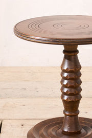 Mid 20th century French Brutalist side table - TallBoy Interiors