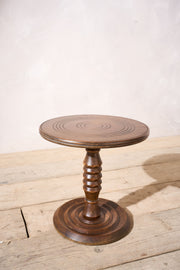 Mid 20th century French Brutalist side table - TallBoy Interiors