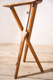 Mid 20th century Walnut folding Valet stand