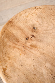 18th century Sycamore topped country stool
