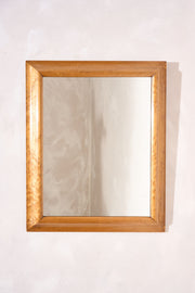 19th century Birdseye maple cushion mirror - TallBoy Interiors
