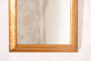 19th century Birdseye maple cushion mirror - TallBoy Interiors