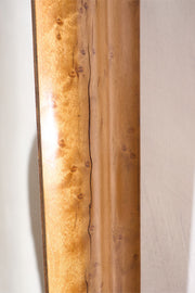 19th century Birdseye maple cushion mirror - TallBoy Interiors