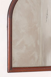 19th century Arched mahogany wall mirror - TallBoy Interiors