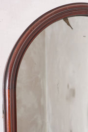 19th century Arched mahogany wall mirror - TallBoy Interiors