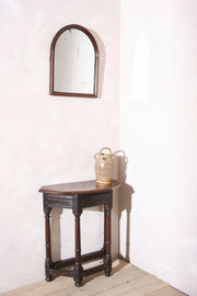 19th century Arched mahogany wall mirror - TallBoy Interiors