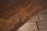RESERVED 18th century Oval Elm French Farmhouse dining table - TallBoy Interiors