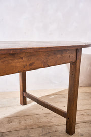 RESERVED 18th century Oval Elm French Farmhouse dining table - TallBoy Interiors