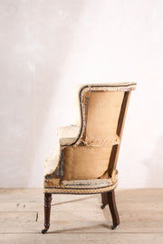 Elegant Georgian barrel back armchair - TallBoy Interiors