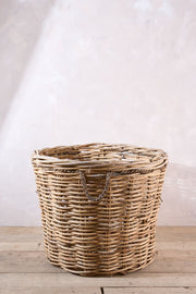 Huge early 20th century Wicker mill basket - TallBoy Interiors