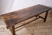 19th century French Elm Farmhouse work table