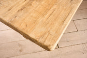 19th century Solid oak dining table - TallBoy Interiors
