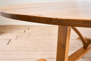 Rare very large 19th century Pine Vendange table - TallBoy Interiors