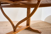 Rare very large 19th century Pine Vendange table - TallBoy Interiors