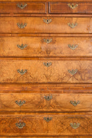 18th Century Walnut Chest on chest