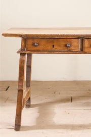 18th Century Spanish Single plank walnut table