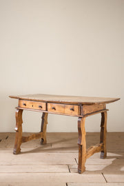 18th Century Spanish Single plank walnut table
