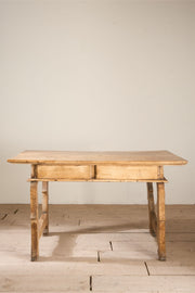 18th Century Spanish Single plank walnut table