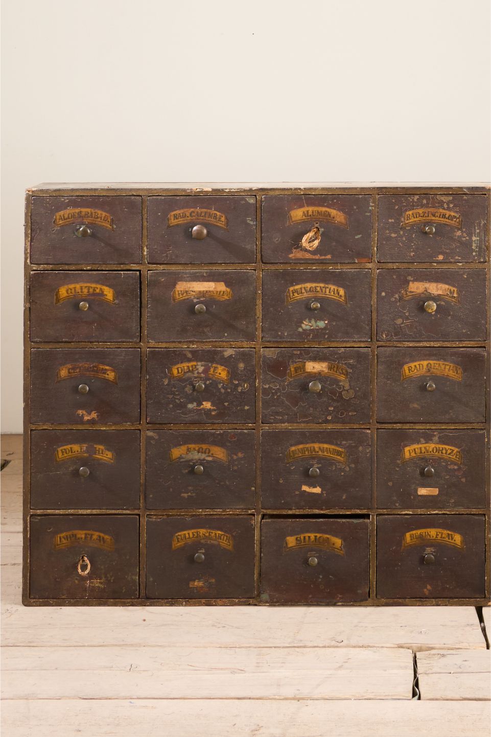 Georgian period Chemist Apothecary drawers - No1 - TallBoy Interiors