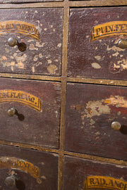 Georgian period Chemist Apothecary drawers - No1 - TallBoy Interiors