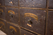Georgian period Chemist Apothecary drawers - No1 - TallBoy Interiors